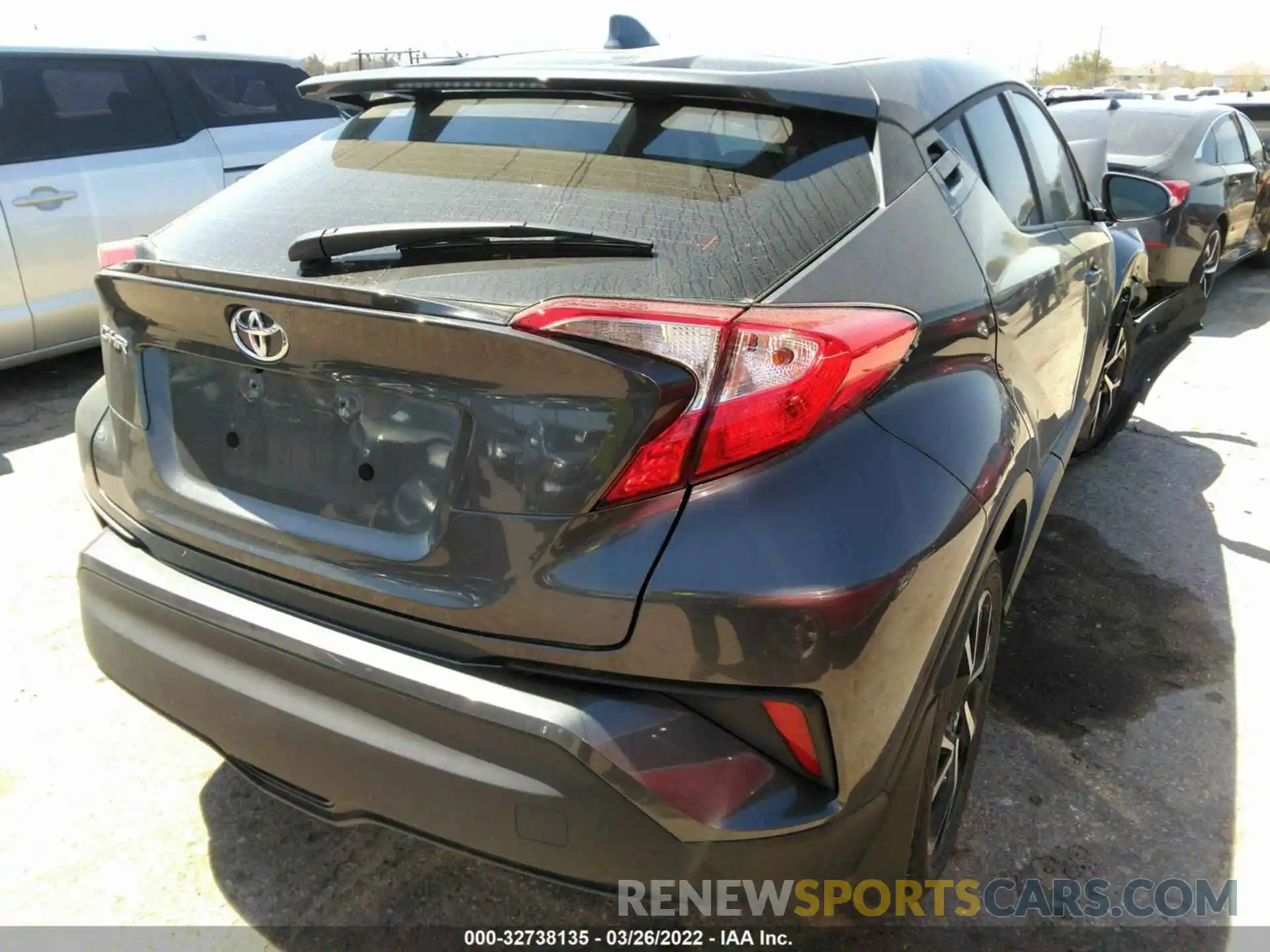 4 Photograph of a damaged car NMTKHMBX3MR130570 TOYOTA C-HR 2021