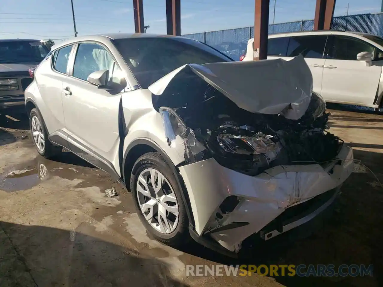 1 Photograph of a damaged car NMTKHMBX3MR130844 TOYOTA C-HR 2021