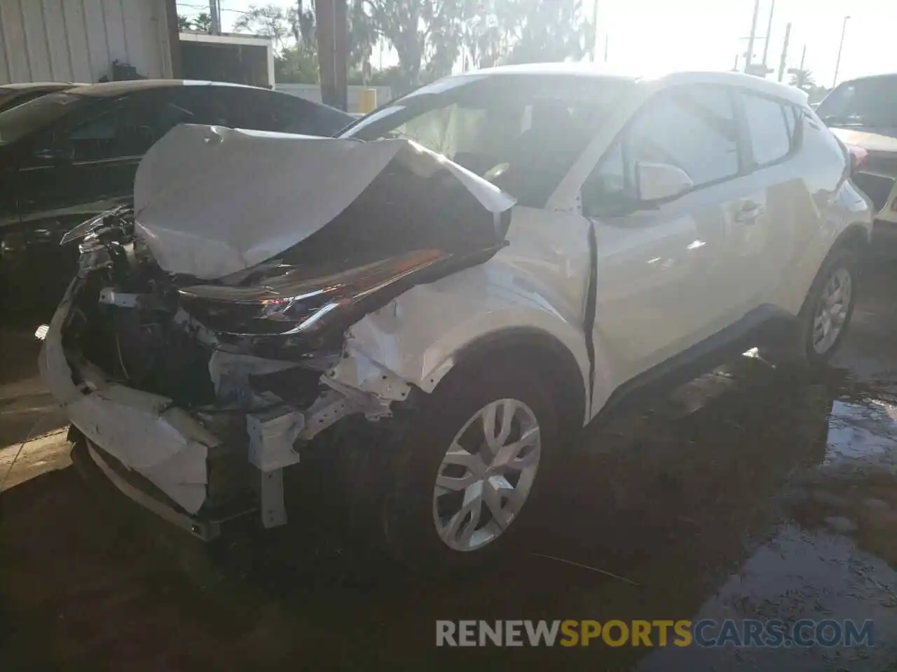 2 Photograph of a damaged car NMTKHMBX3MR130844 TOYOTA C-HR 2021