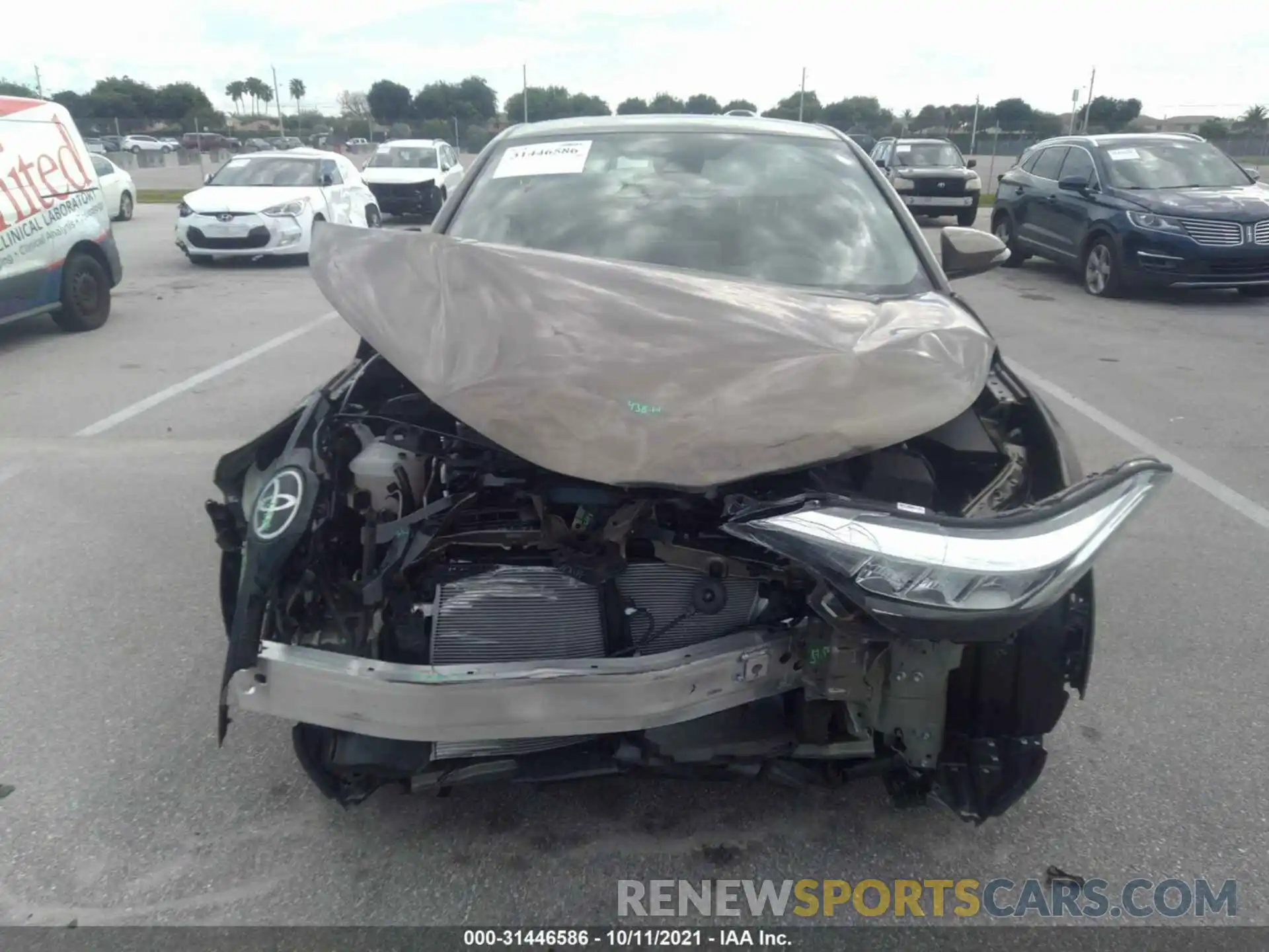 6 Photograph of a damaged car NMTKHMBX3MR131296 TOYOTA C-HR 2021