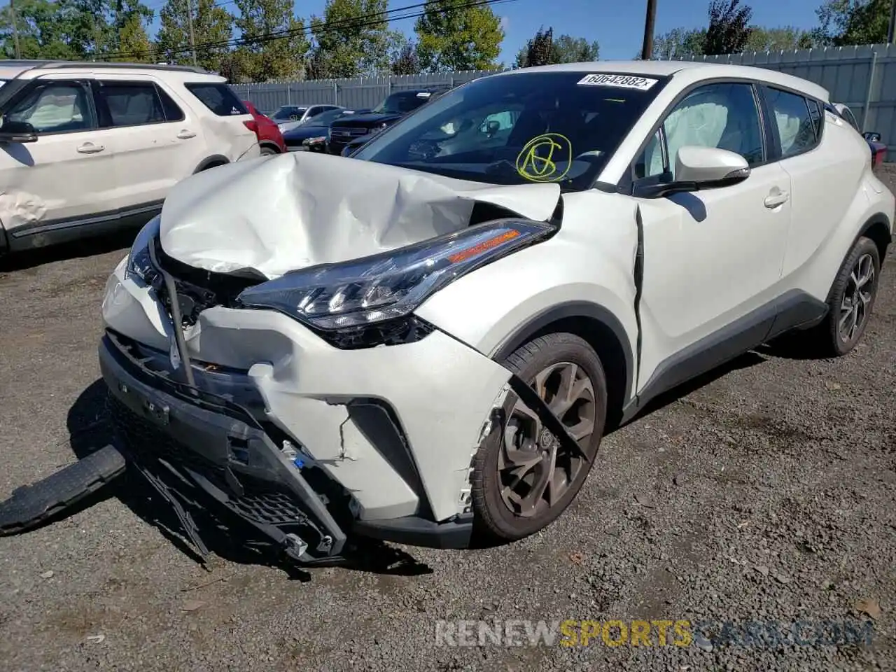 2 Photograph of a damaged car NMTKHMBX3MR131931 TOYOTA C-HR 2021