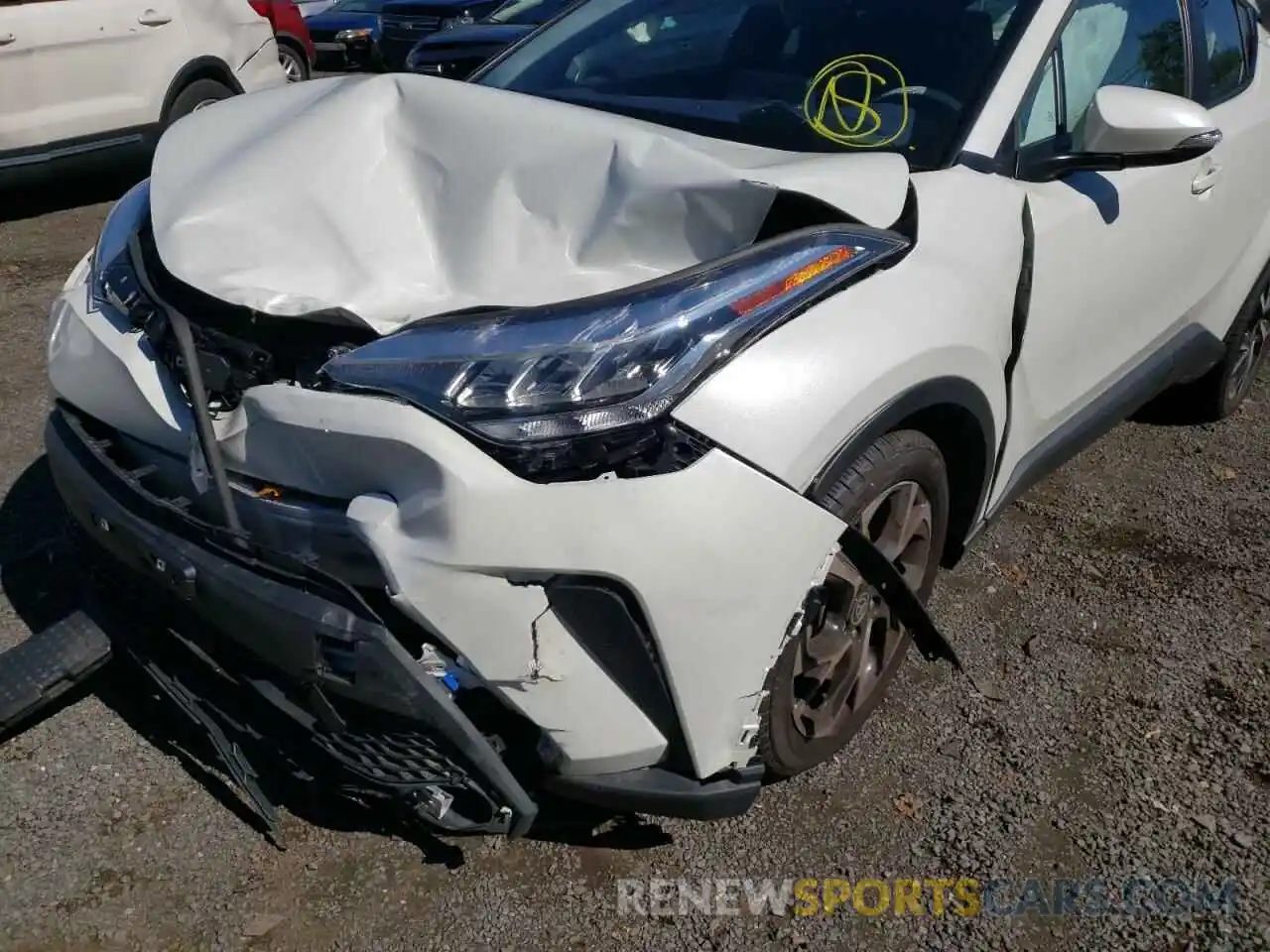 9 Photograph of a damaged car NMTKHMBX3MR131931 TOYOTA C-HR 2021