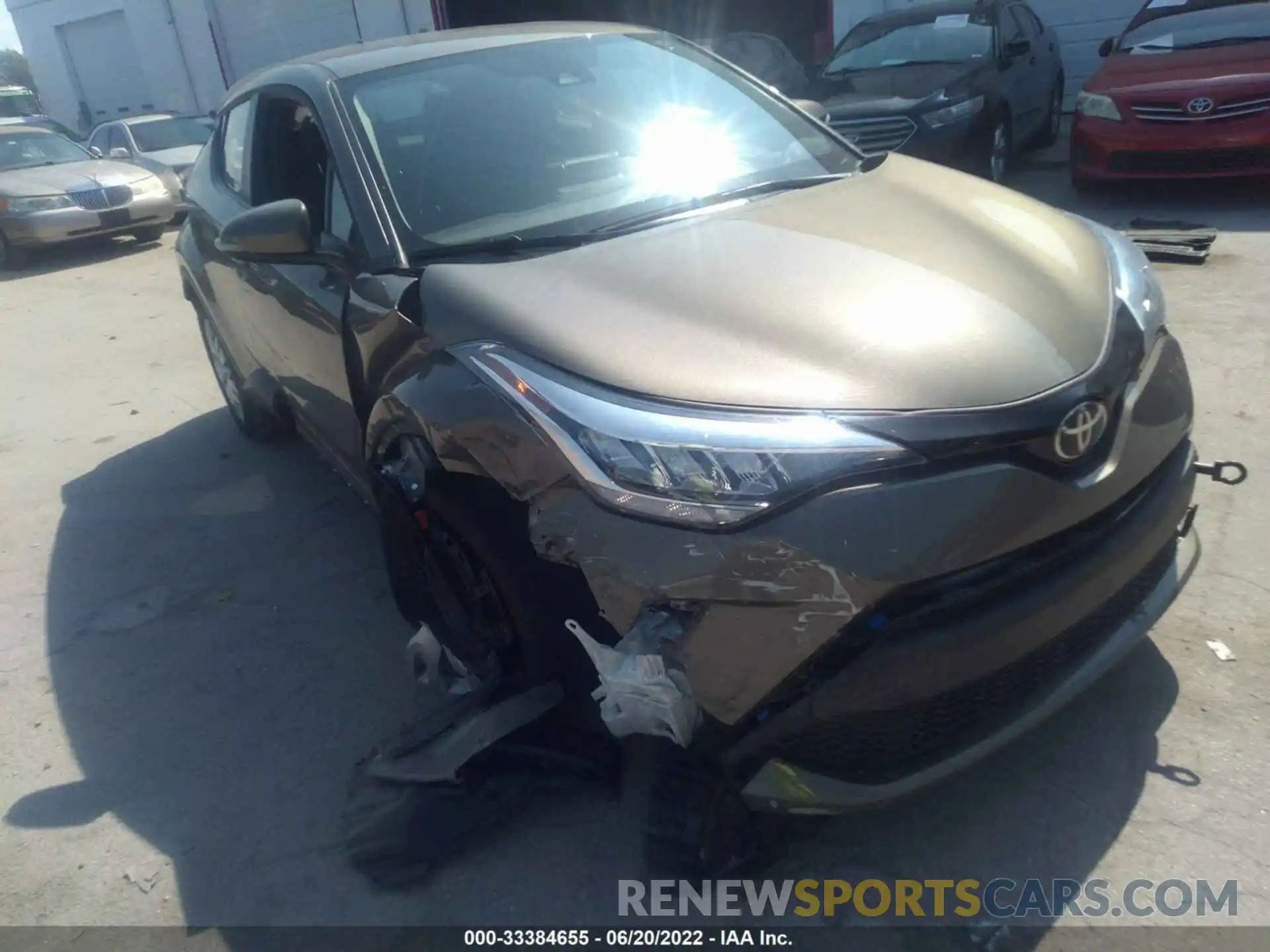 6 Photograph of a damaged car NMTKHMBX3MR132772 TOYOTA C-HR 2021