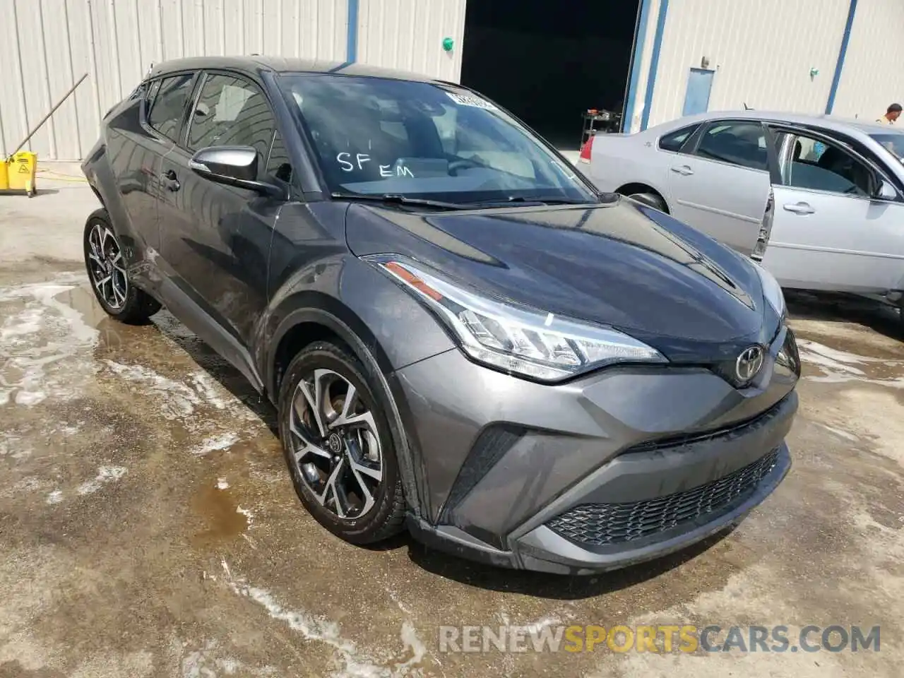 1 Photograph of a damaged car NMTKHMBX3MR133677 TOYOTA C-HR 2021