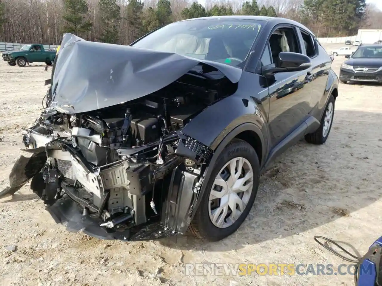 2 Photograph of a damaged car NMTKHMBX3MR135042 TOYOTA C-HR 2021