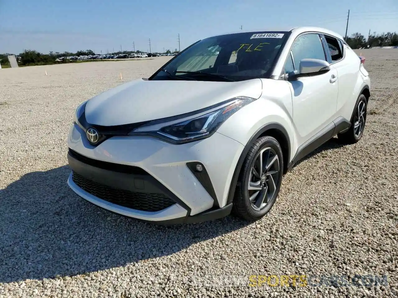 2 Photograph of a damaged car NMTKHMBX3MR137437 TOYOTA C-HR 2021