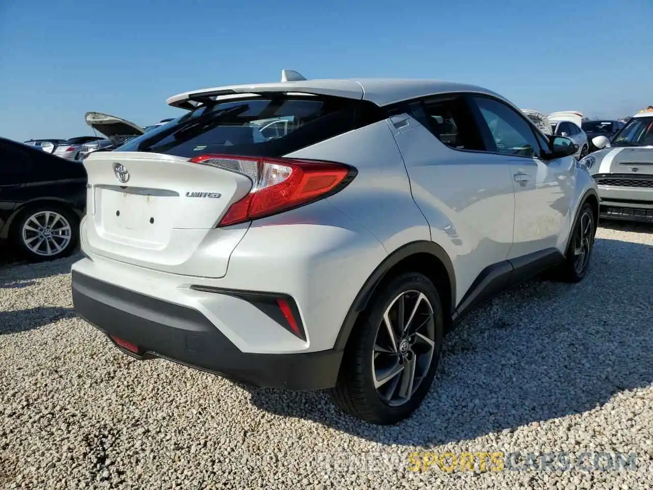 4 Photograph of a damaged car NMTKHMBX3MR137437 TOYOTA C-HR 2021