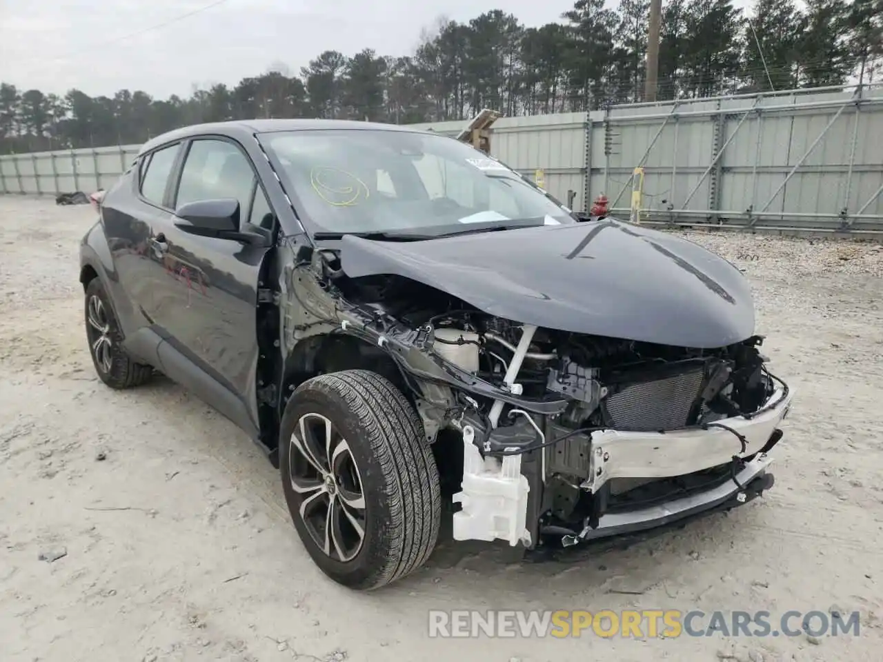 1 Photograph of a damaged car NMTKHMBX4MR120016 TOYOTA C-HR 2021