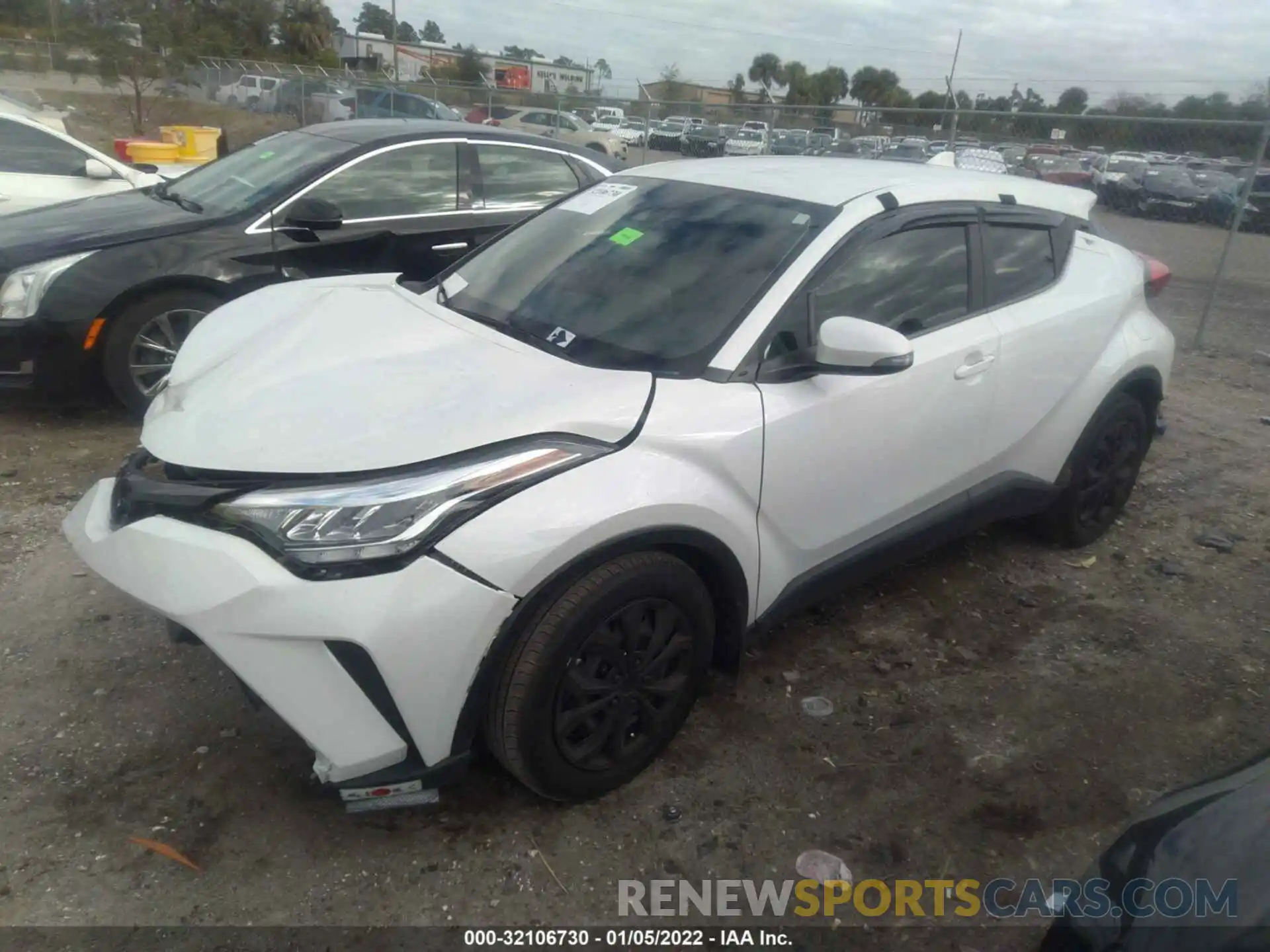 2 Photograph of a damaged car NMTKHMBX4MR120999 TOYOTA C-HR 2021