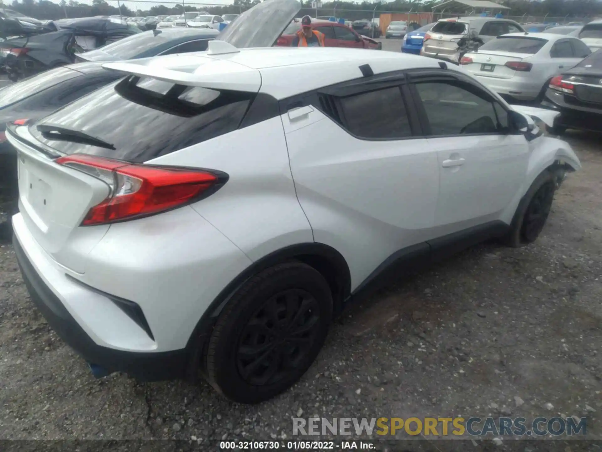 4 Photograph of a damaged car NMTKHMBX4MR120999 TOYOTA C-HR 2021