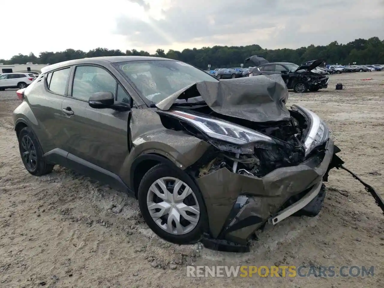 1 Photograph of a damaged car NMTKHMBX4MR123241 TOYOTA C-HR 2021