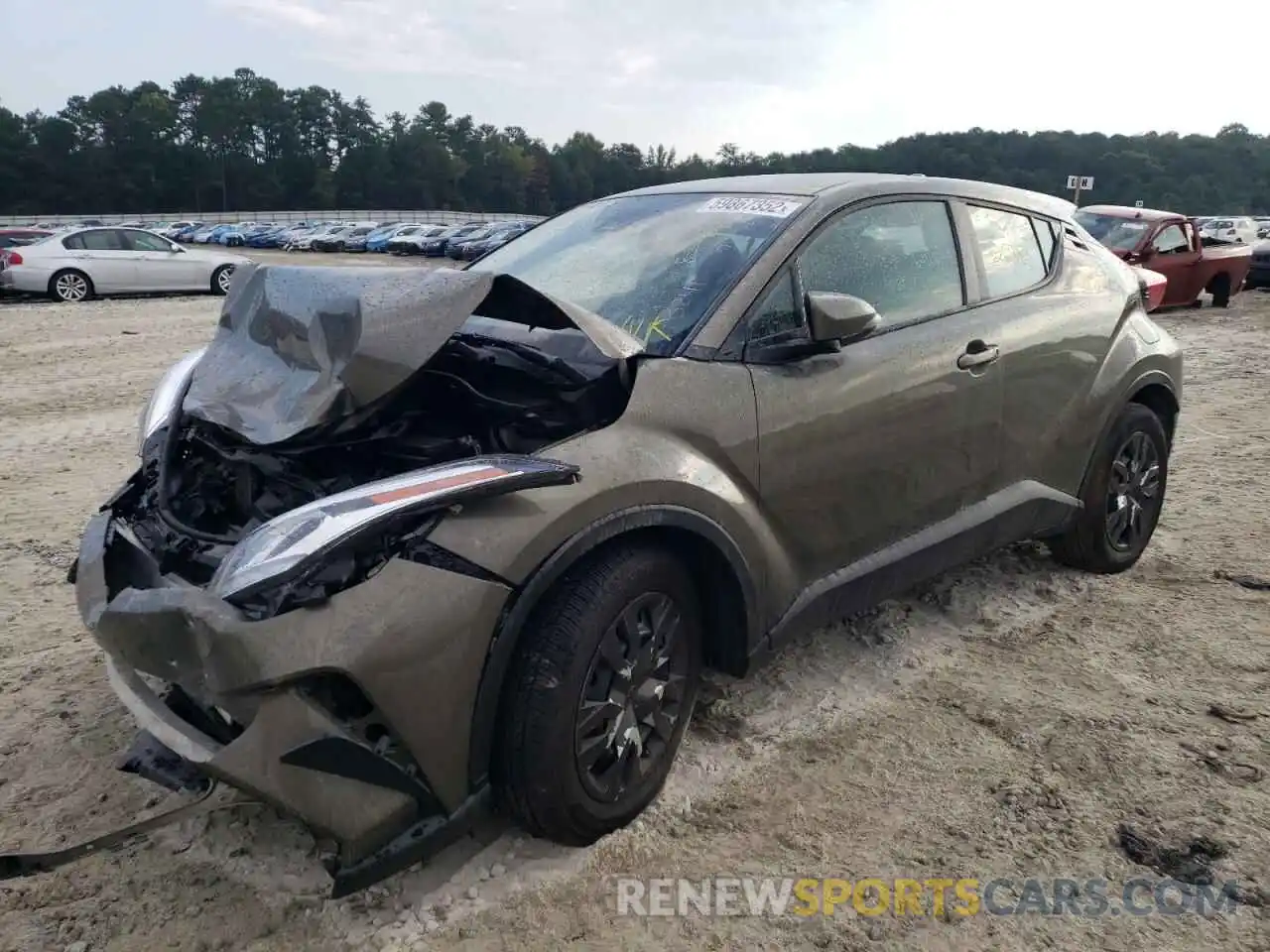 2 Photograph of a damaged car NMTKHMBX4MR123241 TOYOTA C-HR 2021