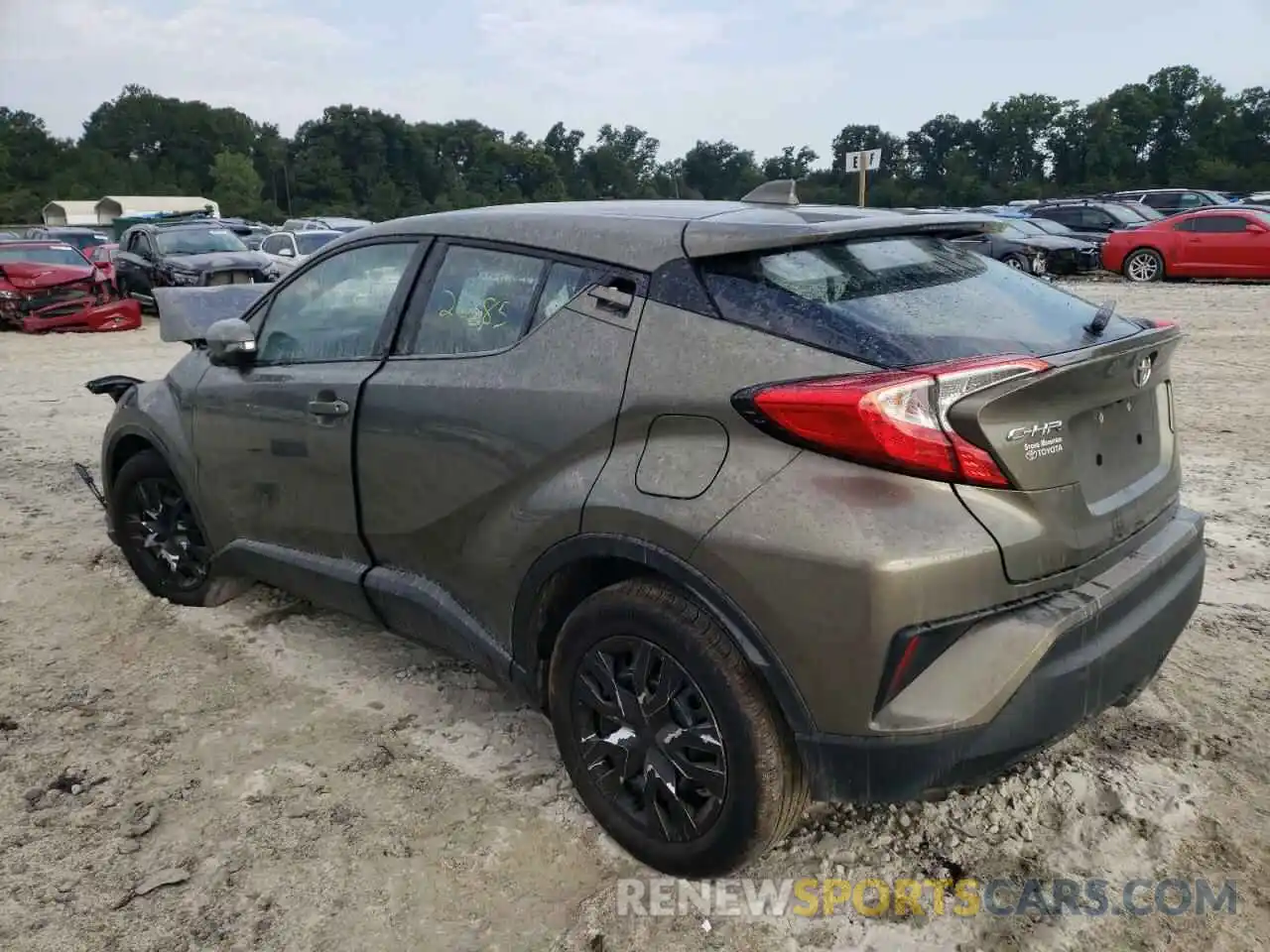 3 Photograph of a damaged car NMTKHMBX4MR123241 TOYOTA C-HR 2021