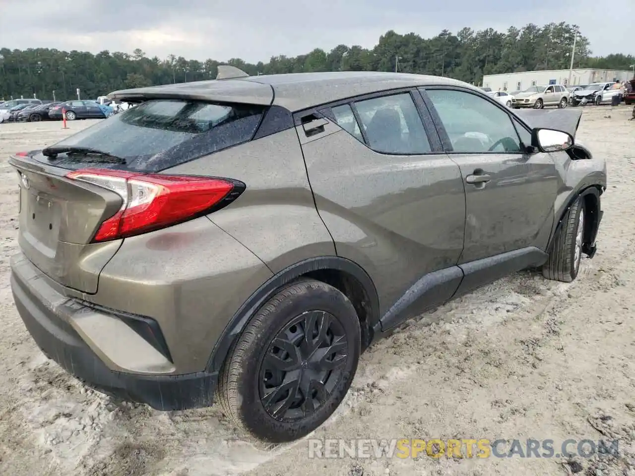 4 Photograph of a damaged car NMTKHMBX4MR123241 TOYOTA C-HR 2021