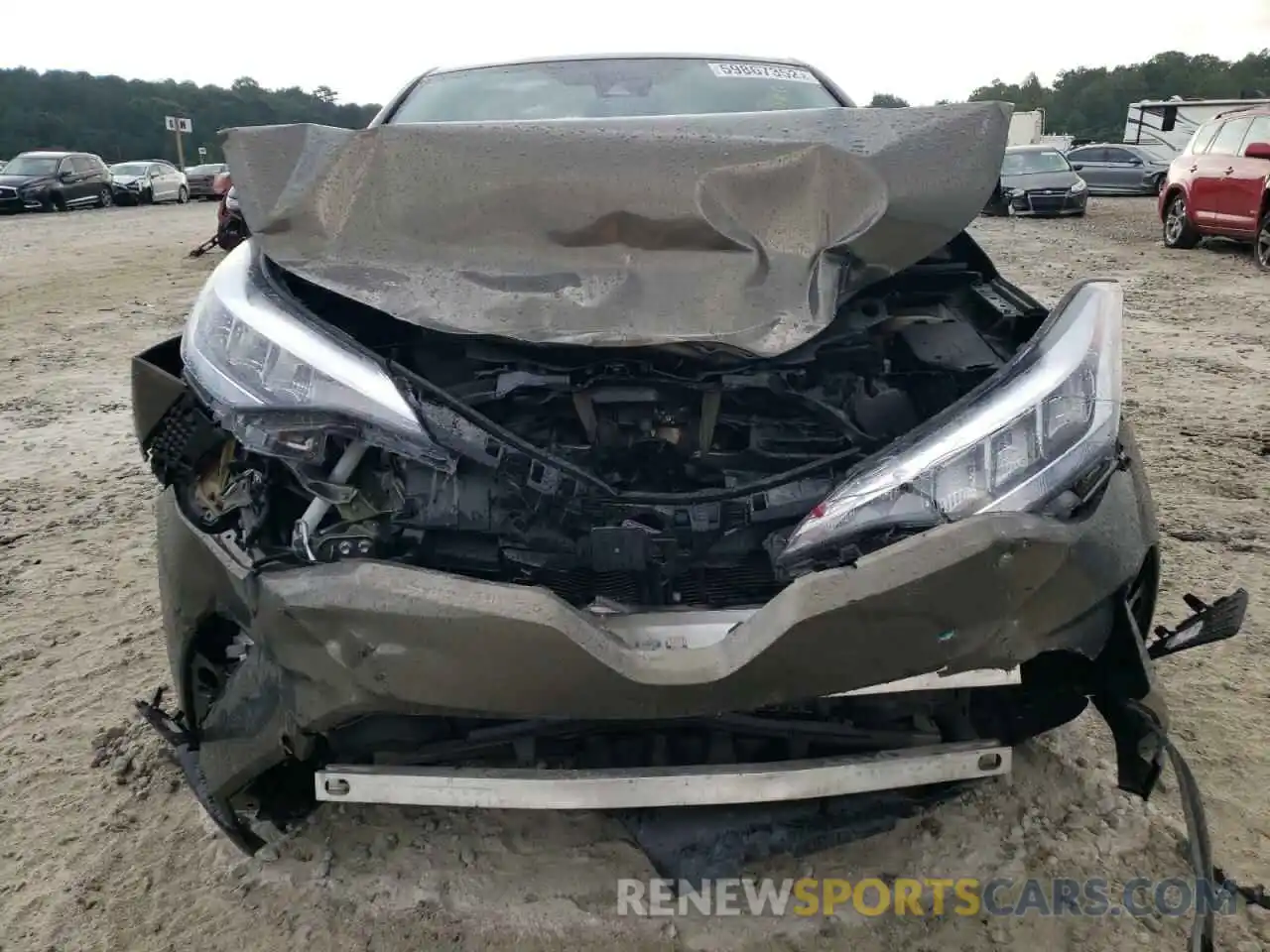 9 Photograph of a damaged car NMTKHMBX4MR123241 TOYOTA C-HR 2021