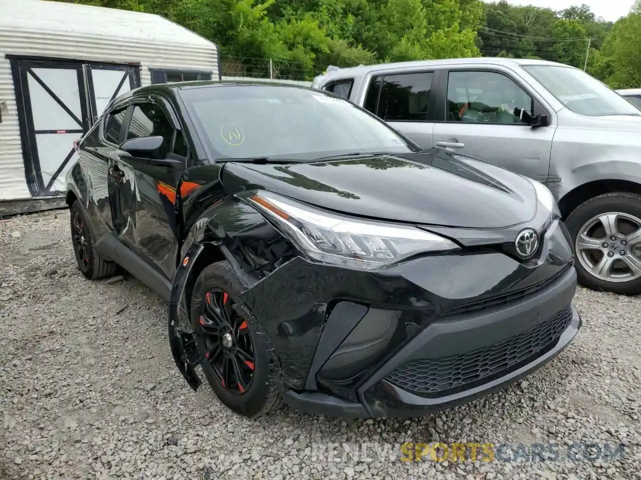 1 Photograph of a damaged car NMTKHMBX4MR123367 TOYOTA C-HR 2021