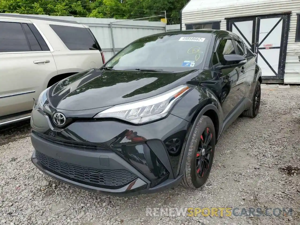 2 Photograph of a damaged car NMTKHMBX4MR123367 TOYOTA C-HR 2021