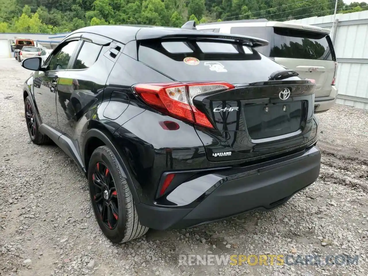 3 Photograph of a damaged car NMTKHMBX4MR123367 TOYOTA C-HR 2021