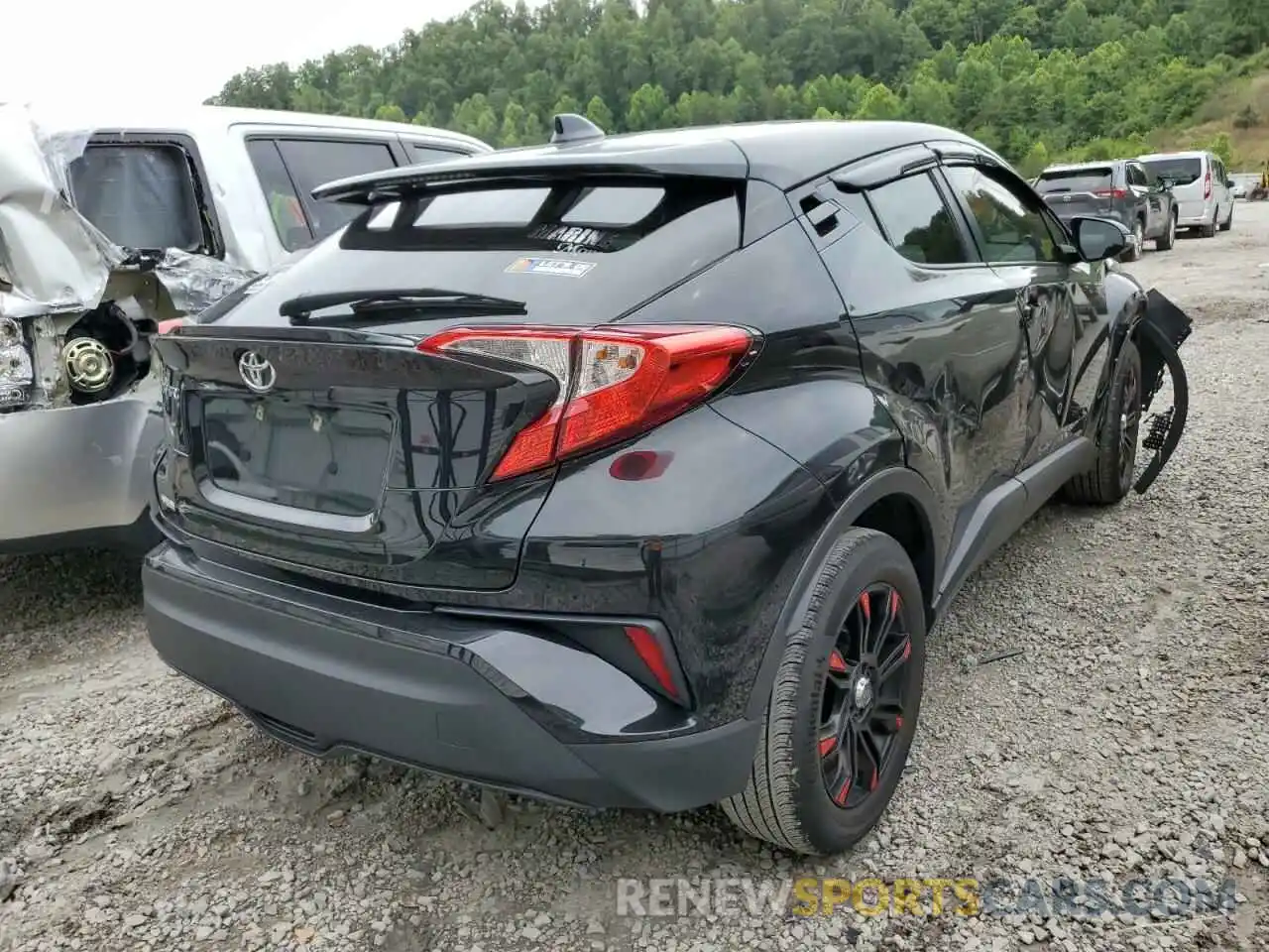 4 Photograph of a damaged car NMTKHMBX4MR123367 TOYOTA C-HR 2021