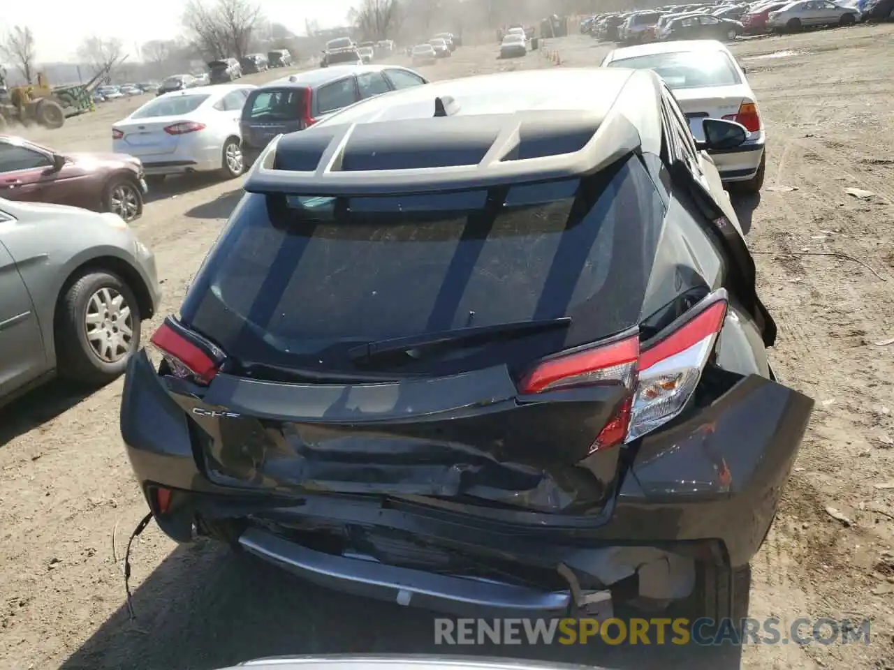 9 Photograph of a damaged car NMTKHMBX4MR123434 TOYOTA C-HR 2021