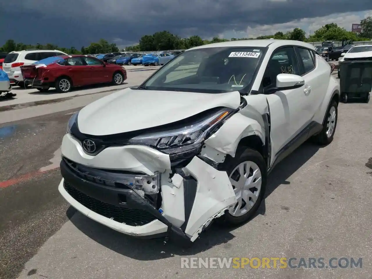 2 Photograph of a damaged car NMTKHMBX4MR124163 TOYOTA C-HR 2021