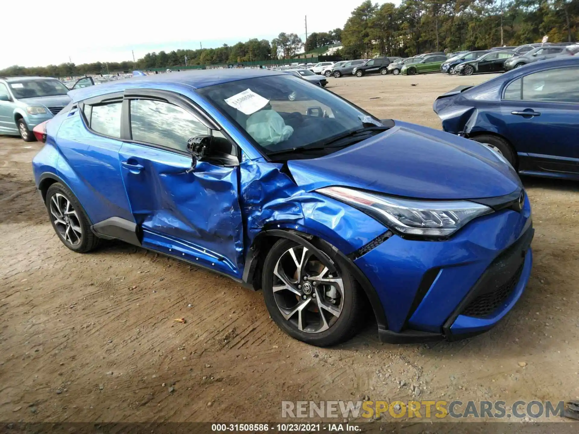 1 Photograph of a damaged car NMTKHMBX4MR126561 TOYOTA C-HR 2021