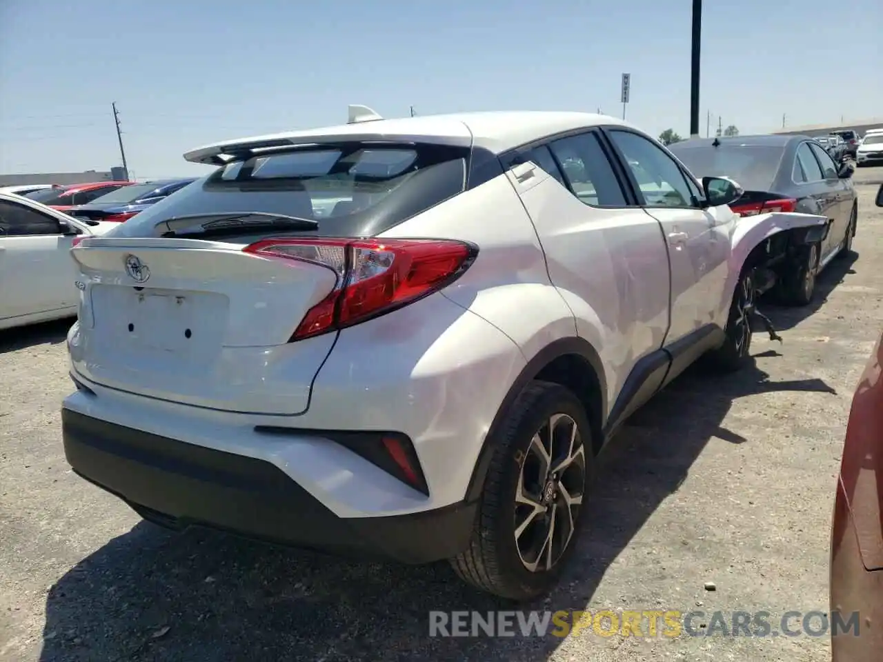 4 Photograph of a damaged car NMTKHMBX4MR126978 TOYOTA C-HR 2021