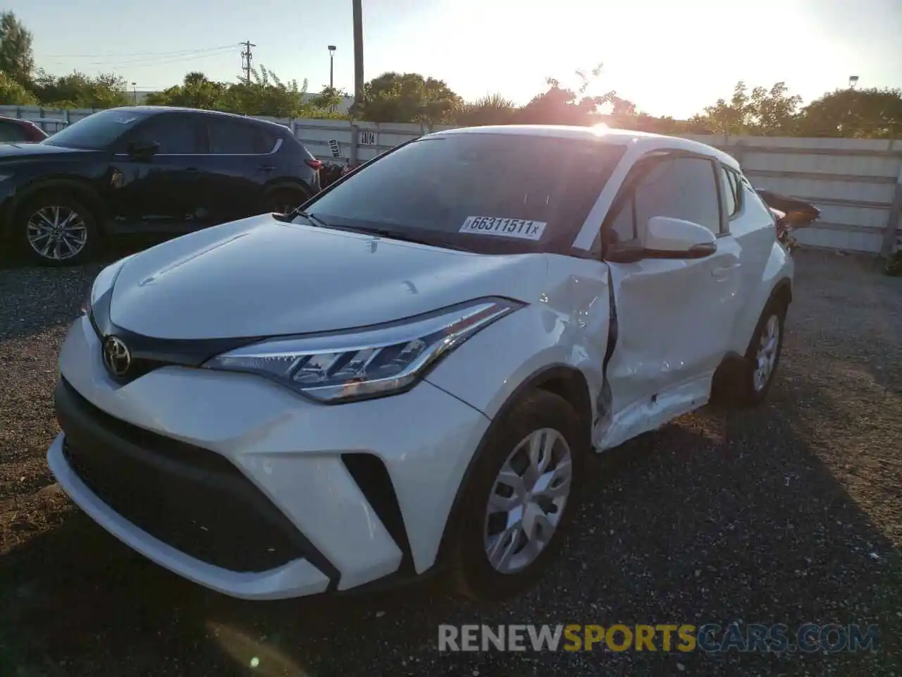 2 Photograph of a damaged car NMTKHMBX4MR129119 TOYOTA C-HR 2021