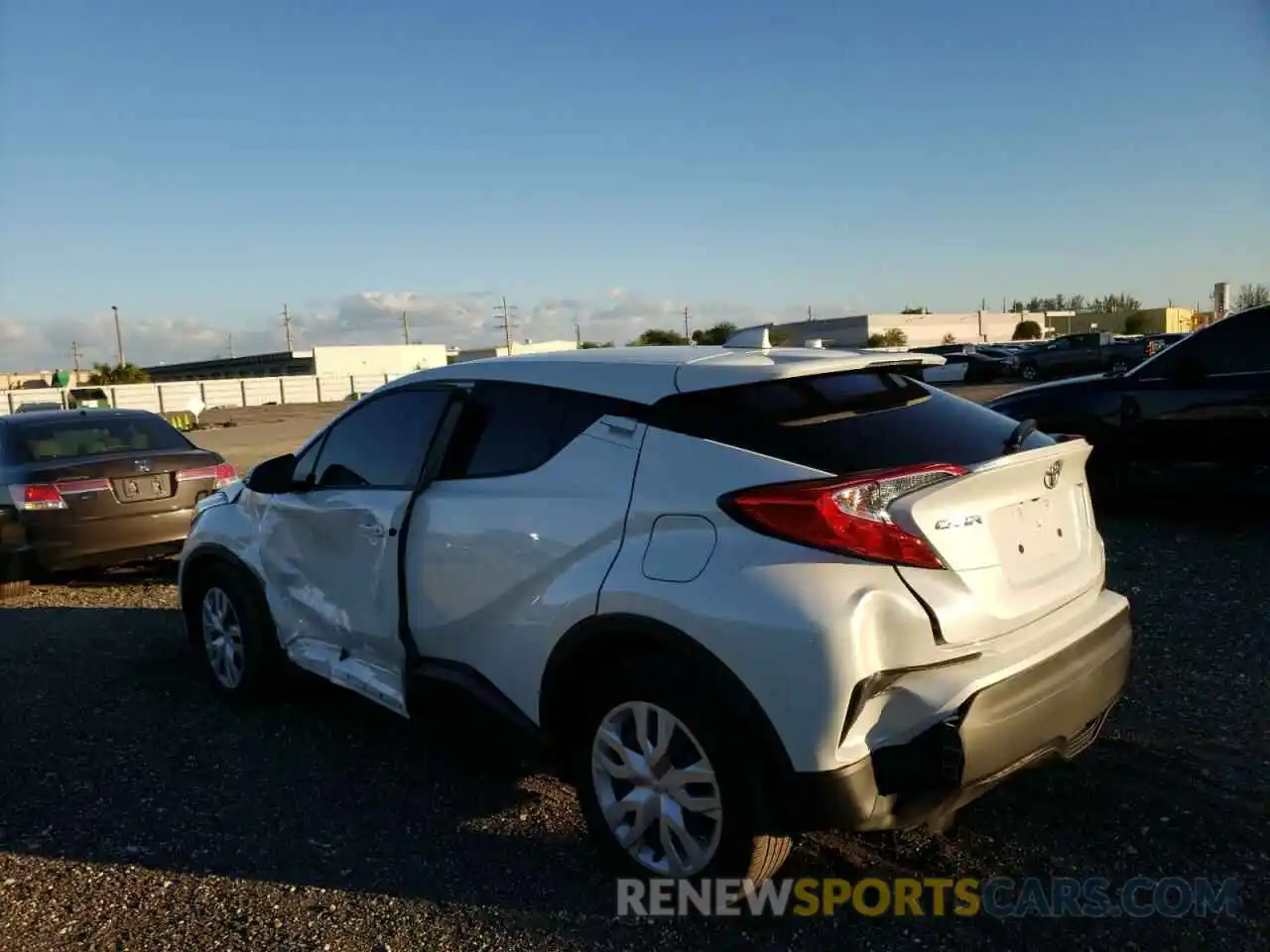 3 Photograph of a damaged car NMTKHMBX4MR129119 TOYOTA C-HR 2021