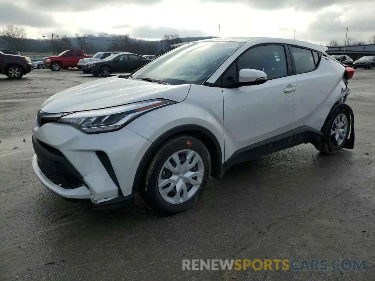 1 Photograph of a damaged car NMTKHMBX4MR130710 TOYOTA C-HR 2021