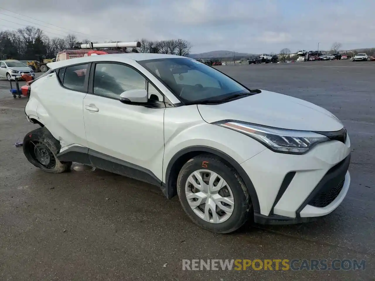 4 Photograph of a damaged car NMTKHMBX4MR130710 TOYOTA C-HR 2021