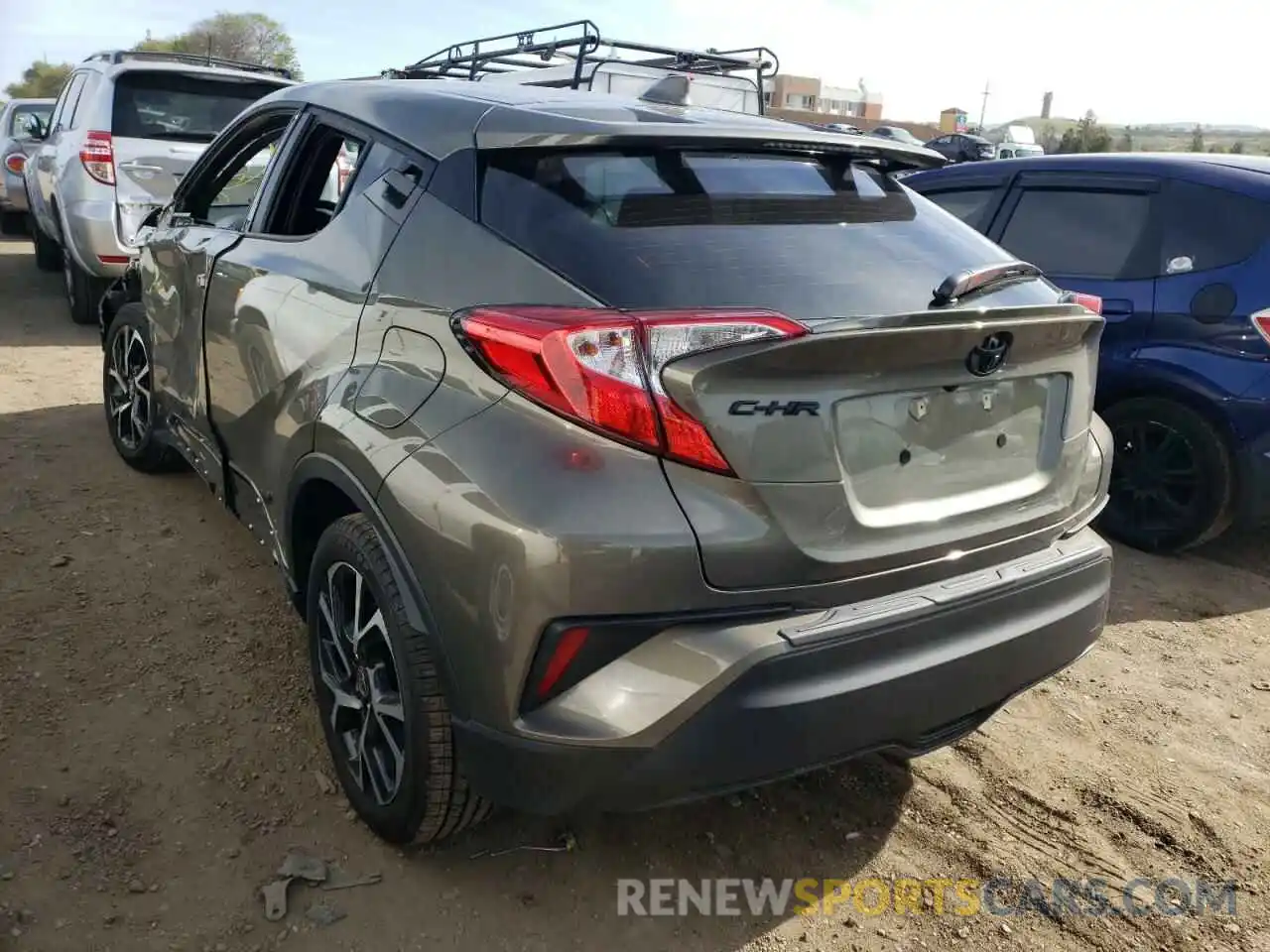 3 Photograph of a damaged car NMTKHMBX4MR133672 TOYOTA C-HR 2021