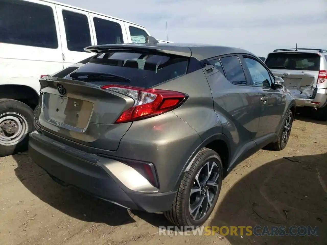 4 Photograph of a damaged car NMTKHMBX4MR133672 TOYOTA C-HR 2021