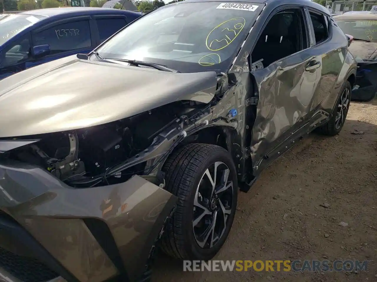 9 Photograph of a damaged car NMTKHMBX4MR133672 TOYOTA C-HR 2021