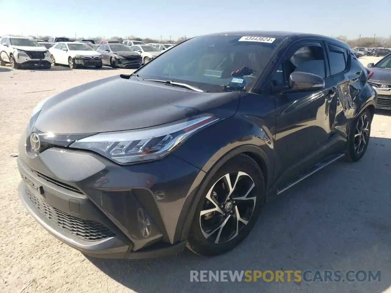 1 Photograph of a damaged car NMTKHMBX4MR137530 TOYOTA C-HR 2021