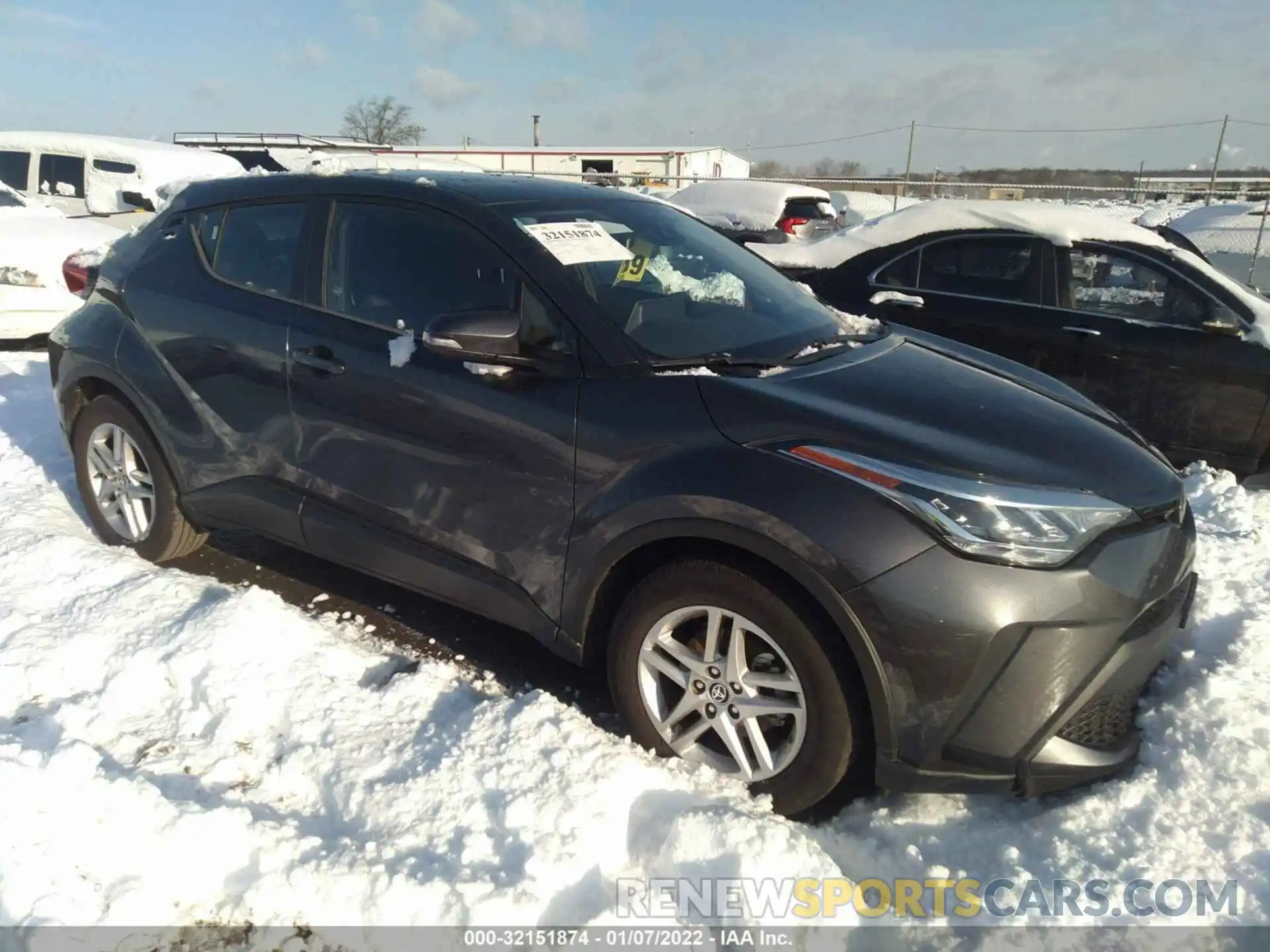 1 Photograph of a damaged car NMTKHMBX5MR120087 TOYOTA C-HR 2021