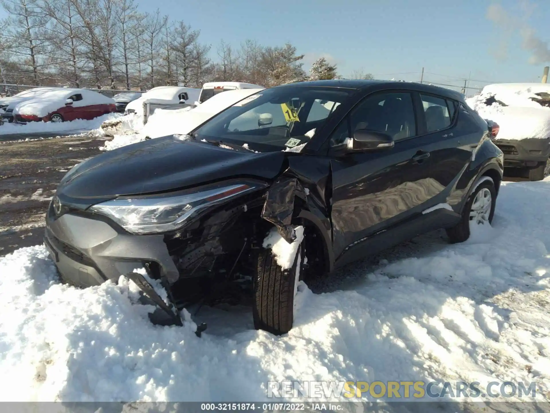 2 Photograph of a damaged car NMTKHMBX5MR120087 TOYOTA C-HR 2021