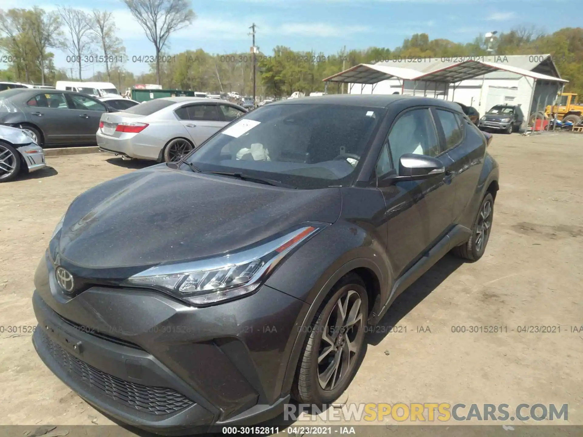 2 Photograph of a damaged car NMTKHMBX5MR120994 TOYOTA C-HR 2021