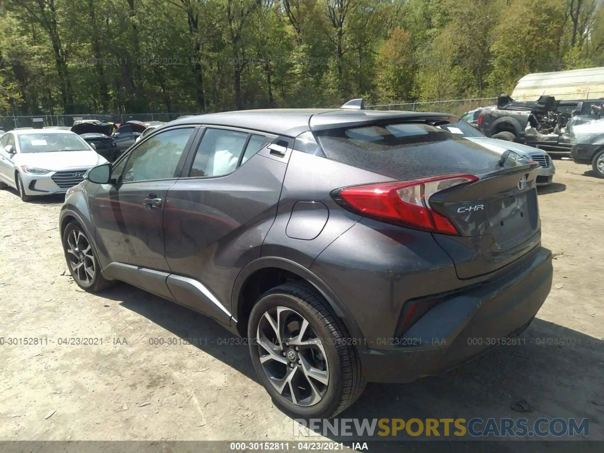 3 Photograph of a damaged car NMTKHMBX5MR120994 TOYOTA C-HR 2021