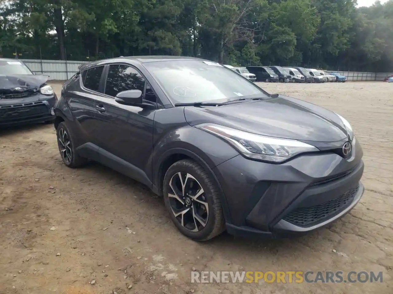 1 Photograph of a damaged car NMTKHMBX5MR121868 TOYOTA C-HR 2021