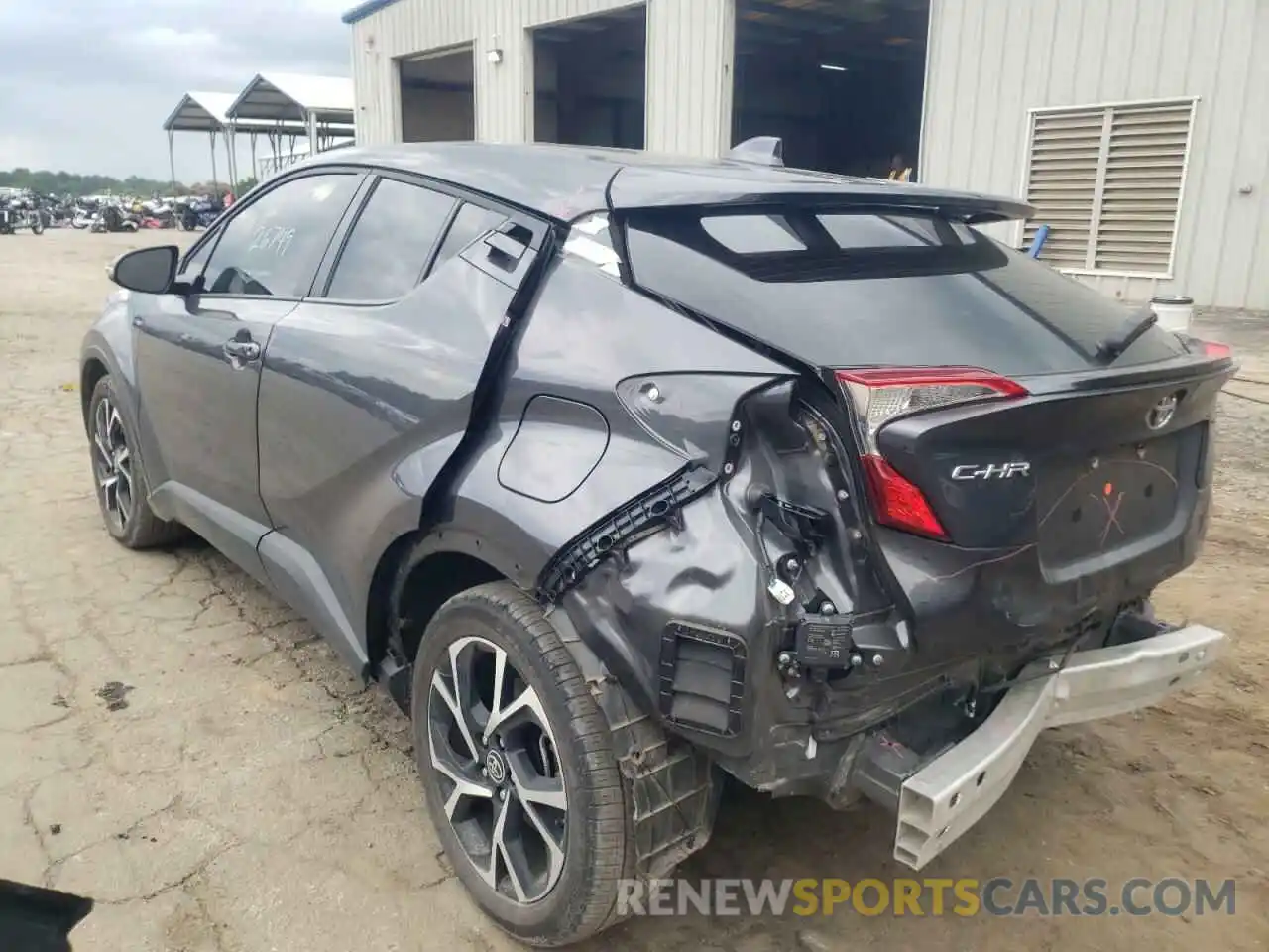 3 Photograph of a damaged car NMTKHMBX5MR121868 TOYOTA C-HR 2021