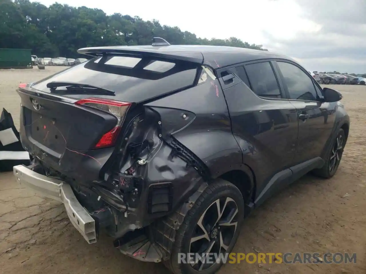 4 Photograph of a damaged car NMTKHMBX5MR121868 TOYOTA C-HR 2021