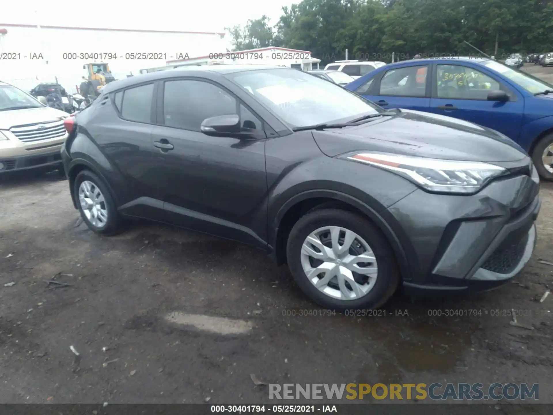 1 Photograph of a damaged car NMTKHMBX5MR124303 TOYOTA C-HR 2021