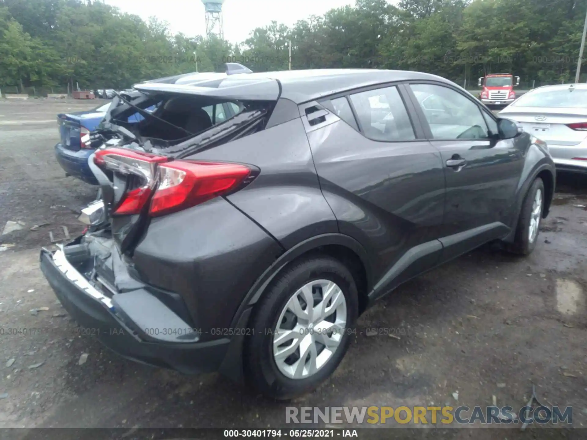 4 Photograph of a damaged car NMTKHMBX5MR124303 TOYOTA C-HR 2021