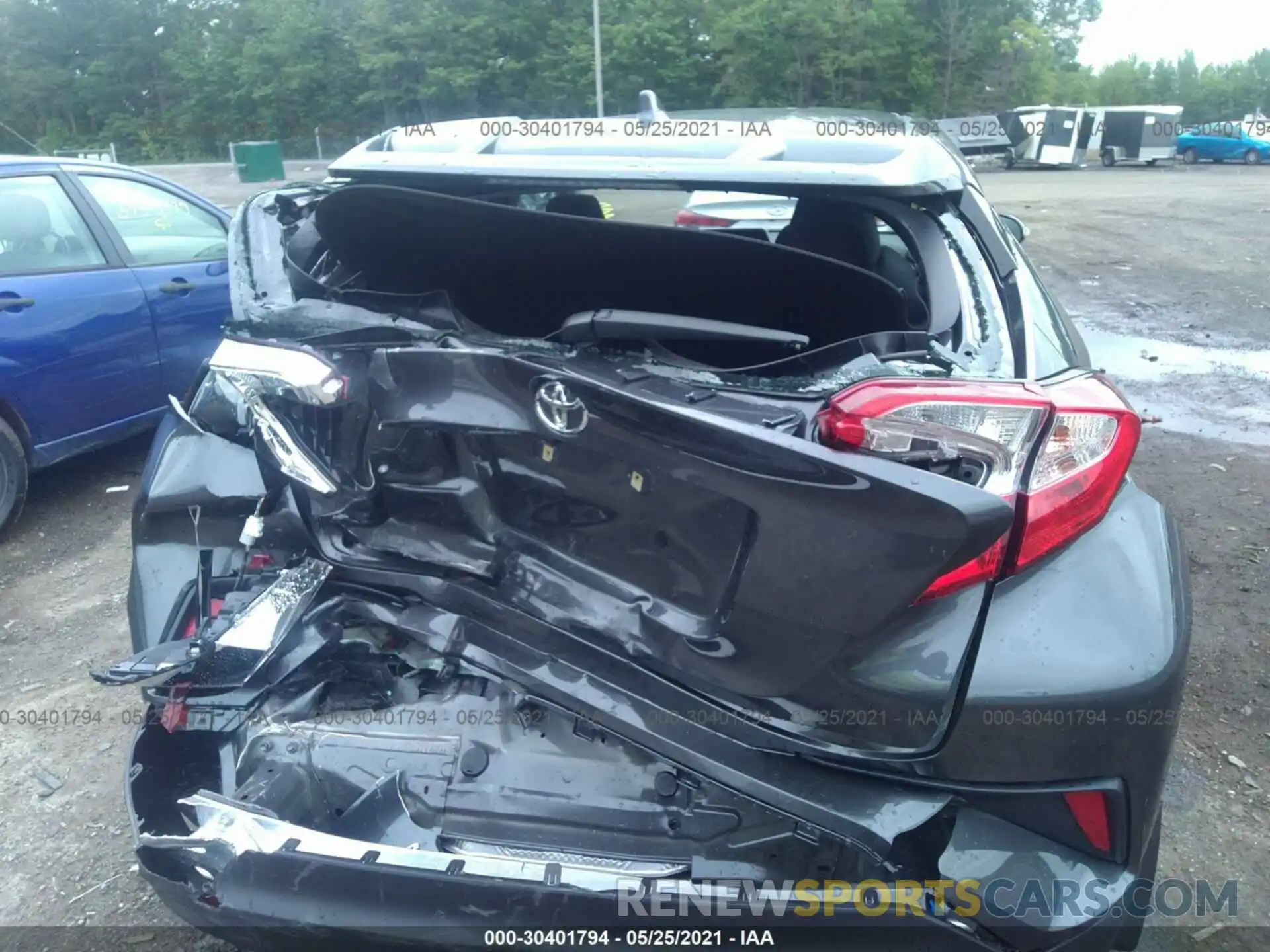 6 Photograph of a damaged car NMTKHMBX5MR124303 TOYOTA C-HR 2021