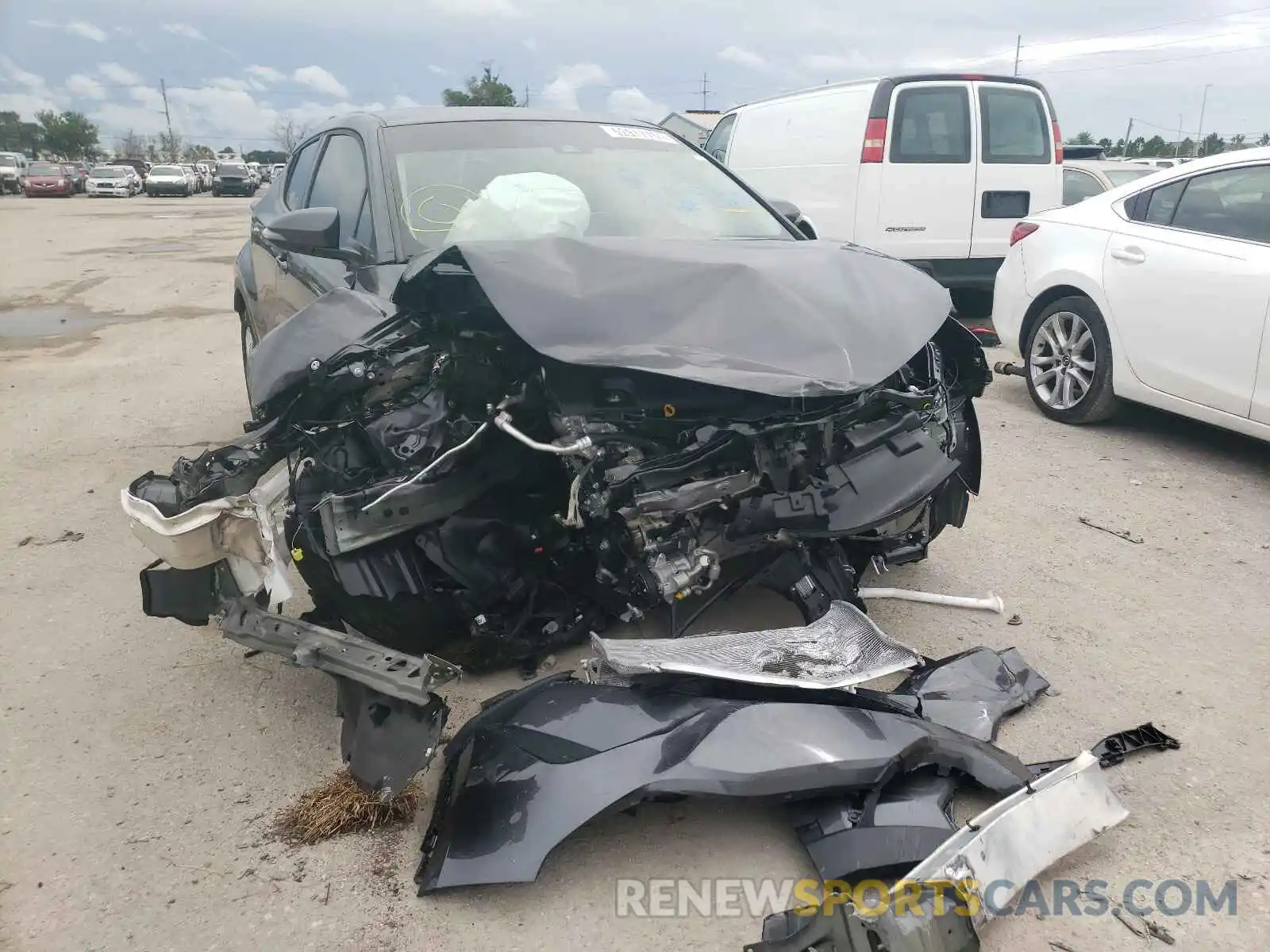 9 Photograph of a damaged car NMTKHMBX5MR124527 TOYOTA C-HR 2021