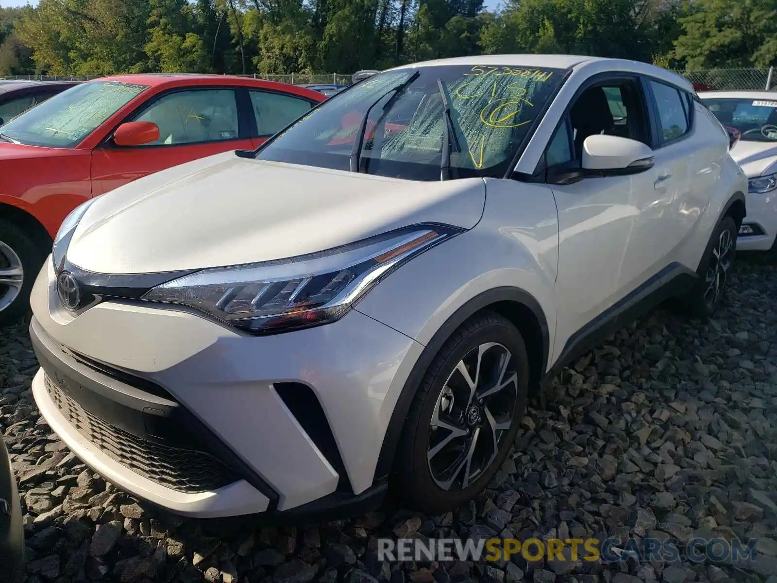 2 Photograph of a damaged car NMTKHMBX5MR124656 TOYOTA C-HR 2021