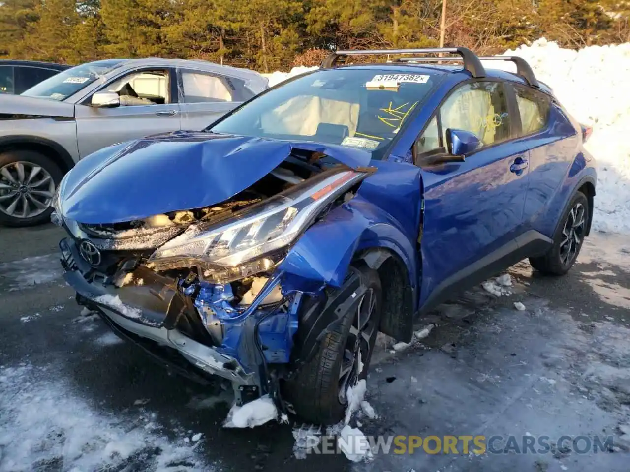 2 Photograph of a damaged car NMTKHMBX5MR125922 TOYOTA C-HR 2021