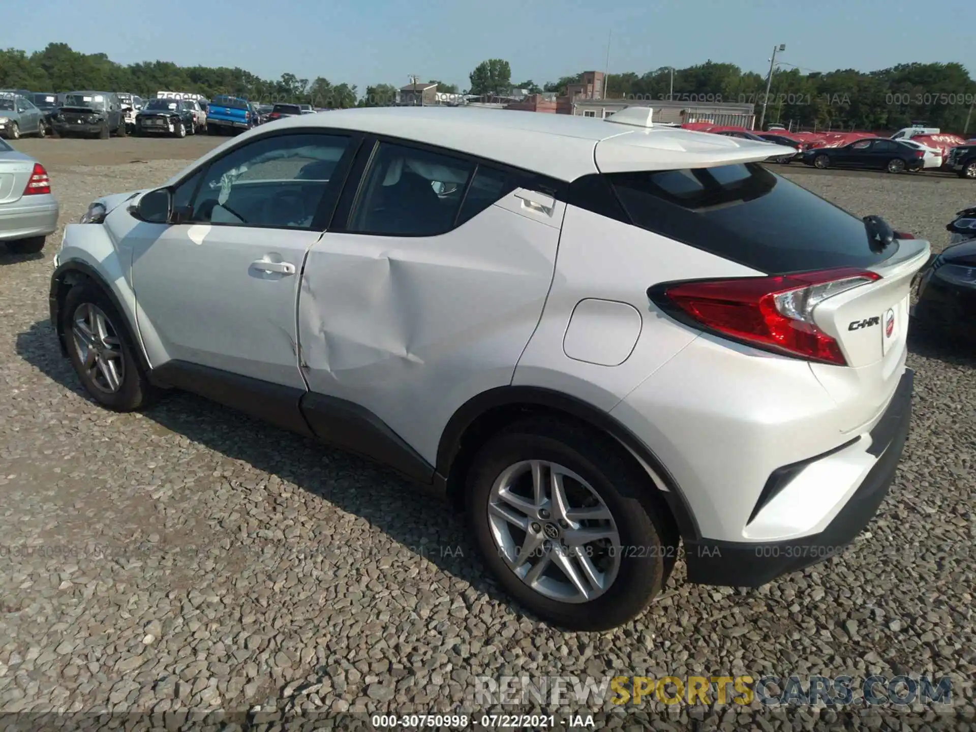 3 Photograph of a damaged car NMTKHMBX5MR127881 TOYOTA C-HR 2021