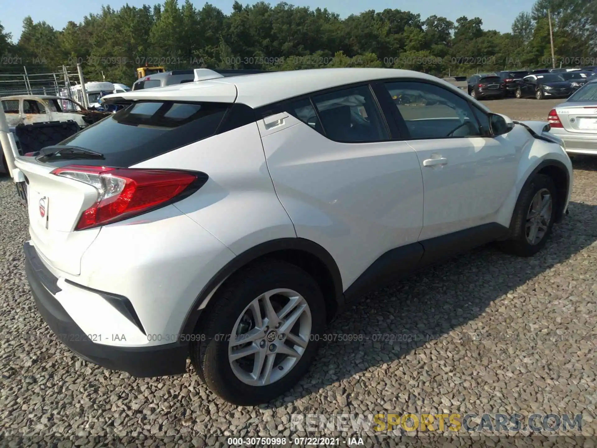 4 Photograph of a damaged car NMTKHMBX5MR127881 TOYOTA C-HR 2021